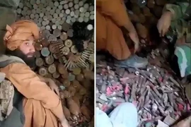 [ẢNH] Quân kháng chiến gặp nguy khi bị Taliban chiếm kho vũ khí quan trọng