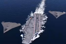 Trung Quốc cấp tốc chế tạo tàu sân bay hạt nhân Type 004 và tiêm kích tàng hình J-35