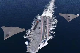 Trung Quốc cấp tốc chế tạo tàu sân bay hạt nhân Type 004 và tiêm kích tàng hình J-35