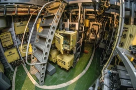 [ẢNH] Hình ảnh cực hiếm bên trong ‘Quái vật biển Caspian’ đáng sợ nhất của Nga