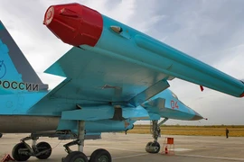 Làn sóng máy bay ném bom tiền tuyến Su-34 gia nhập đội hình chiến đấu