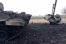 Xe chiến đấu bộ binh BMP-3 sắp thoát cảnh bị ‘thổi’ bay tháp pháo