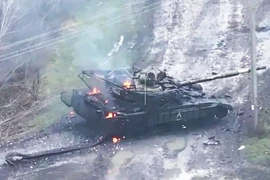 Quân đội Nga tuyên bố phá hủy 400 xe tăng Ukraine trong các trận chiến ở Kursk