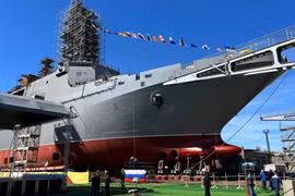 Tàu đổ bộ cỡ lớn Vladimir Andreyev được hạ thủy tại Kaliningrad