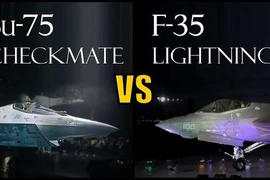 Tiêm kích Su-75 và F-35 lần đầu 'giao tranh' hòng lọt ‘mắt xanh’ của UAE