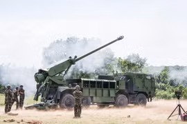 Ukraine 'mượn' được số lượng lớn pháo tự hành CAESAR nâng cấp