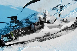 [ẢNH] Lộ diện chiến hạm chủ lực của Hạm đội Bắc Cực sắp được Hải quân Nga thành lập