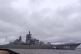 Tuần dương hạm hạt nhân Đô đốc Nakhimov ra khơi sau 1/4 thế kỷ sửa chữa