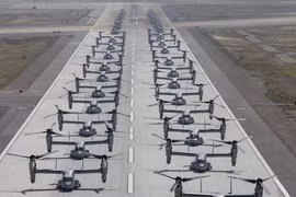 Toàn bộ chim ưng biển V-22 Osprey tiếp tục 'nằm đất' cho tới năm 2026