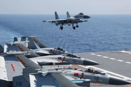 Tàu sân bay Sơn Đông tập trận: 620 lượt máy bay xuất kích trong 18 ngày