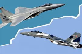 [ẢNH] F-15EX và Su-35 lần đầu "giao chiến" tại Ấn Độ