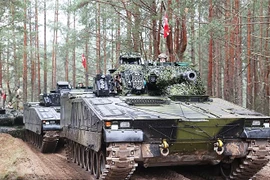 Đồng minh cấp tốc viện trợ Ukraine loạt xe chiến đấu bộ binh CV90 tối tân nhất
