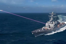 Hải quân Mỹ tiết lộ tàu khu trục DDG(X) với pháo laser cực mạnh
