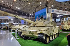 Trung Quốc ra mắt xe tăng không người lái VT-5U 'độc nhất vô nhị'