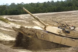 Bùn Ukraine sẽ khiến xe tăng M1 Abrams trở thành mục tiêu dễ dàng của tên lửa Kornet