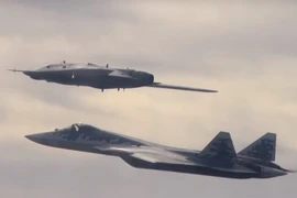 Tiêm kích Su-57 Felon điều khiển tới 4 UAV S-70 Okhotnik ở cự ly 1.500 km