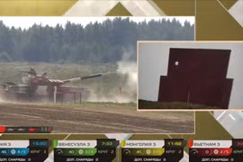 [ẢNH] Việt Nam trụ hạng thành công khi lần đầu thi đấu tại Bảng 1 Tank Biathlon