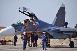 Trung đoàn hàng không Hạm đội Biển Đen mất phân nửa phi đội tiêm kích Su-30SM?