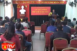 Khai giảng lớp bồi dưỡng nghiệp vụ công tác đô thị