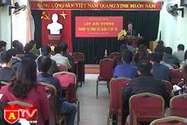 Khai giảng lớp bồi dưỡng nghiệp vụ công tác đô thị