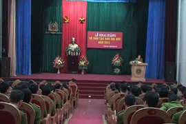 Lễ khai giảng Hệ đào tạo sau đại học năm 2013 tại HVCSND