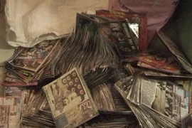 Thu giữ hàng chục nghìn băng đĩa lậu có nội dung cấm, đồi trụy