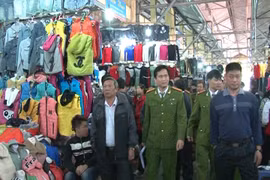 Kiểm tra công tác PCCC tại chợ Nành, xã Ninh Hiệp