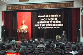 Tổ ĐBQH đơn vị bầu cử số 1 thành phố HN tiếp xúc với cử tri