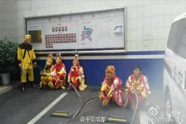 Cảnh sát bắt giữ 7 "Tôn hành giả" loạn đả trên phố