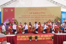 Hà Nội nâng cấp, mở rộng đường 70