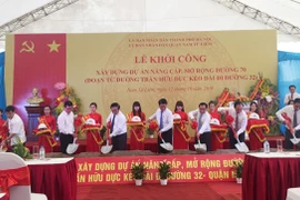 Hà Nội nâng cấp, mở rộng đường 70