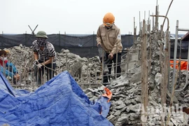 Lên phương án phá dỡ giai đoạn II hạng mục sai phép nhà 8B Lê Trực