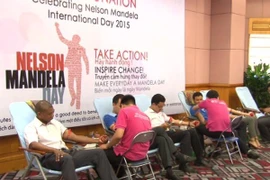 Báo An ninh Thủ đô phối hợp Đại sứ quán Nam Phi tổ chức hiến máu nhân đạo