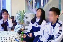 Bất ổn tinh thần các học sinh bị ghi hình hút shisha