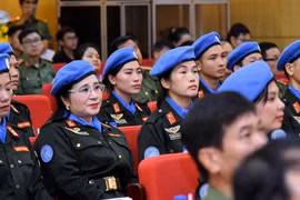 Góp phần nâng cao hình ảnh của Việt Nam trong đảm bảo hòa bình, an ninh thế giới