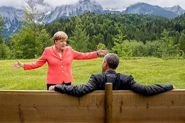 Tình bạn thân thiết của ông Barack Obama và bà Angela Merkel
