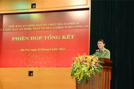 Tổng kết công tác bảo đảm an ninh, an toàn SEA Games 31