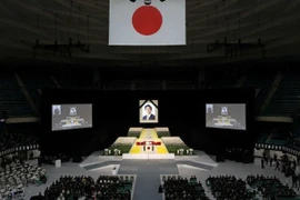 An ninh thắt chặt trong lễ Quốc tang cố Thủ tướng Nhật Bản Shinzo Abe 