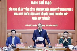 Bảo đảm chất lượng, tiến độ tổng kết 10 năm thực hiện Chiến lược bảo vệ Tổ quốc trong tình hình mới 