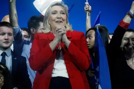 Nữ ứng cử viên Tổng thống Pháp Marine Le Pen và mối lo ngại của Liên minh châu Âu