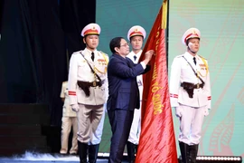 Lực lượng Cảnh sát nhân dân đón nhận Huân chương Hồ Chí Minh 