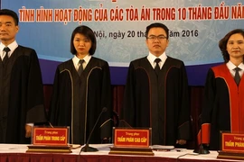 Thẩm phán sẽ mang diện mạo mới khi xét xử