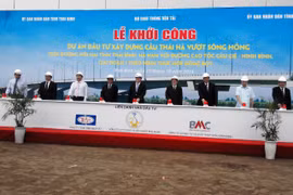 Xây cầu Thái Hà nối hai tỉnh Thái Bình và Hà Nam