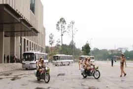 Tổng duyệt phương án đảm bảo an ninh an toàn cho IPU lần thứ 132