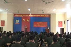 Khai giảng khóa huấn luyện công dân phục vụ trong Cảnh sát PCCC