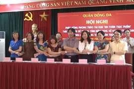 Quận Đống Đa phát động phong trào thi đua "An toàn thực phẩm"