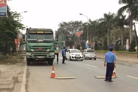 Xử lý trên 11.000 xe quá khổ, quá tải trong quý I-2016