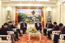 Bộ trưởng Bộ Công an Tô Lâm tiếp Đại sứ Trung Quốc tại Việt Nam