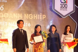 Vinh danh 100 doanh nghiệp phát triển bển vững