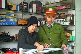 Cam kết không vi phạm kinh doanh các mặt hàng phụ tùng ô tô